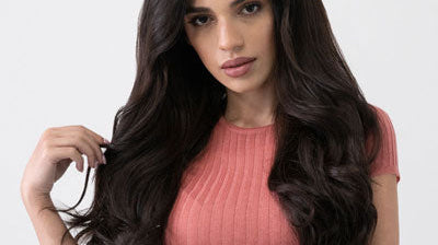 The 5 piece hair extensions - Tutorial