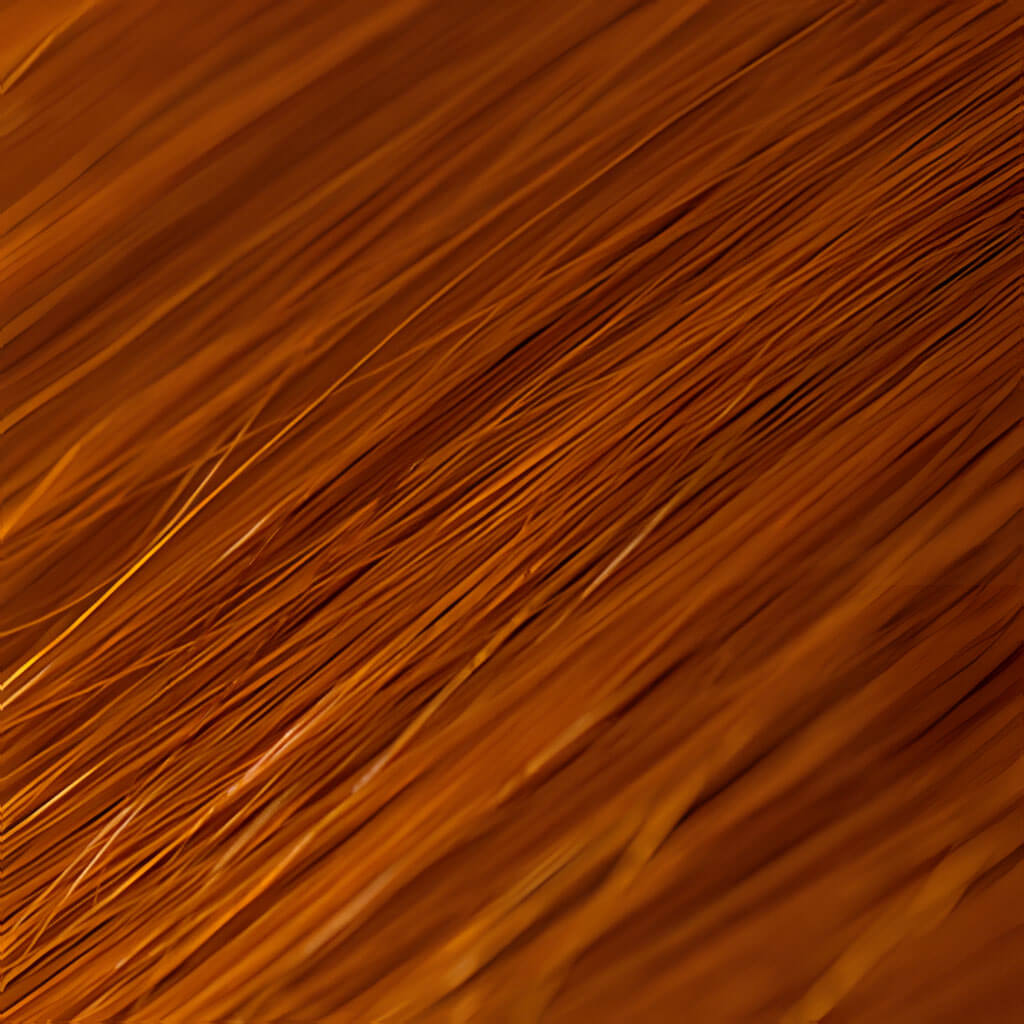 hair colour ginger swatch