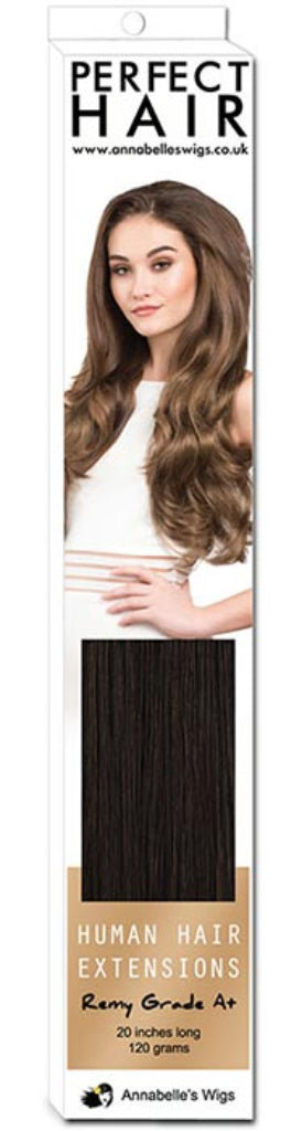 Human Hair Extensions, remy hair brown-2-4