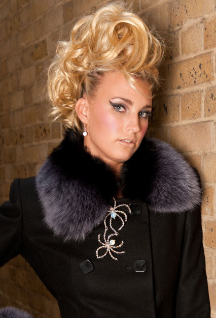 Clip-in ponytail hair piece extension, flexihair: Poppy platinum blonde 1001