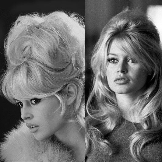 Brigitte Bardot's Half Up Half Down Look