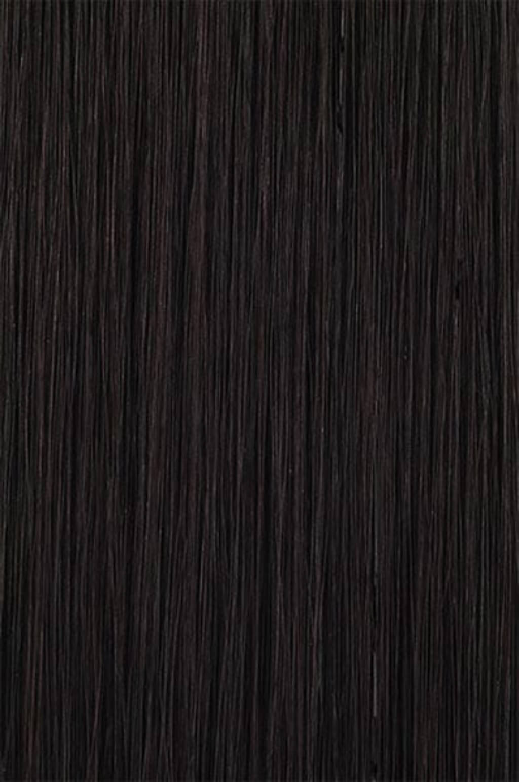 Human Hair colour swatch Jet Black 1 