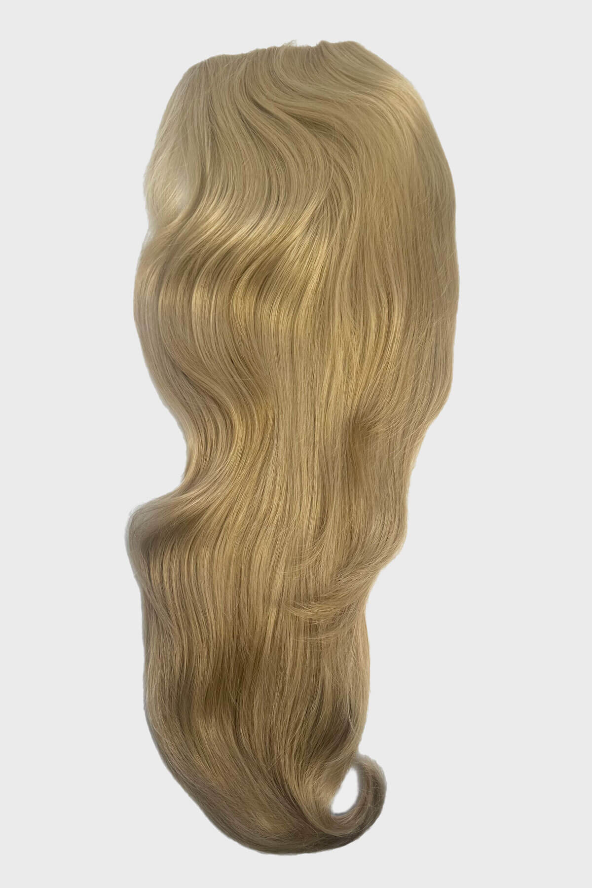 Double volume hairpiece extension: Naomi blonde 613T24