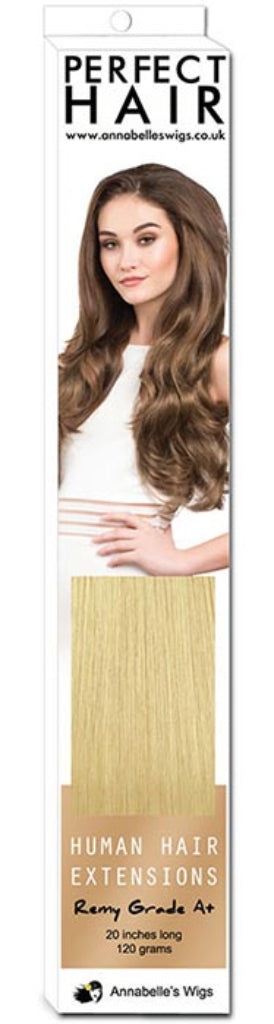 Human Hair Extensions, remy hair 613-60