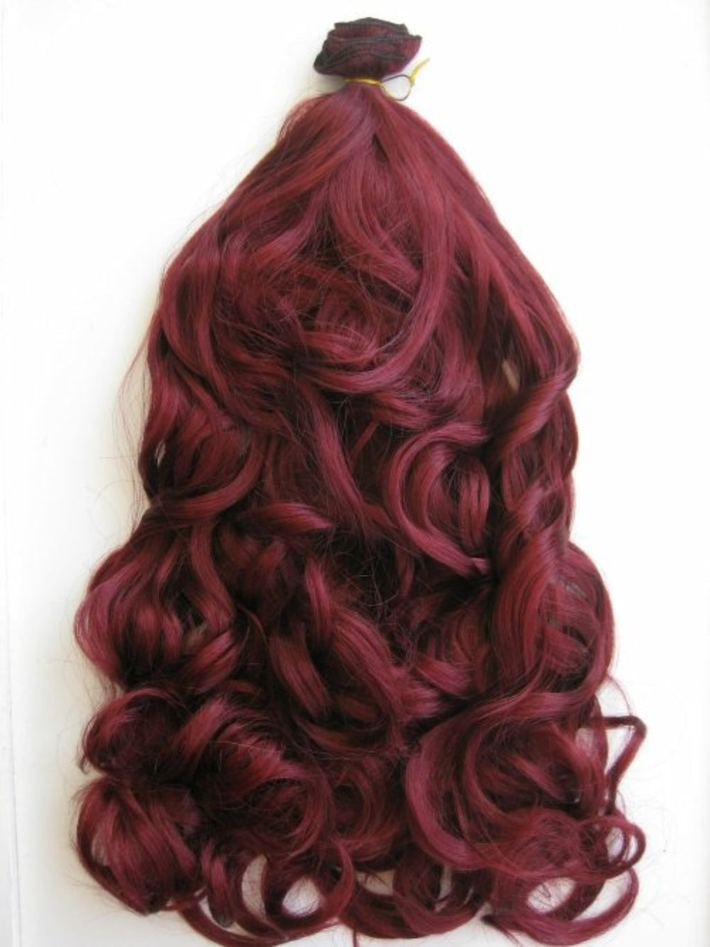 Clip-in hair extensions, 6 piece, full head, 150g red 39