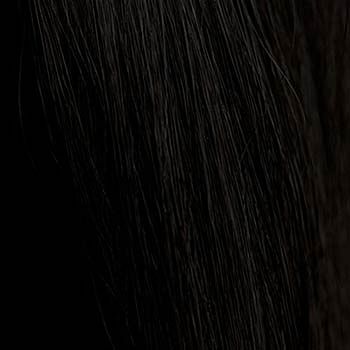 hair colour black 1B swatch