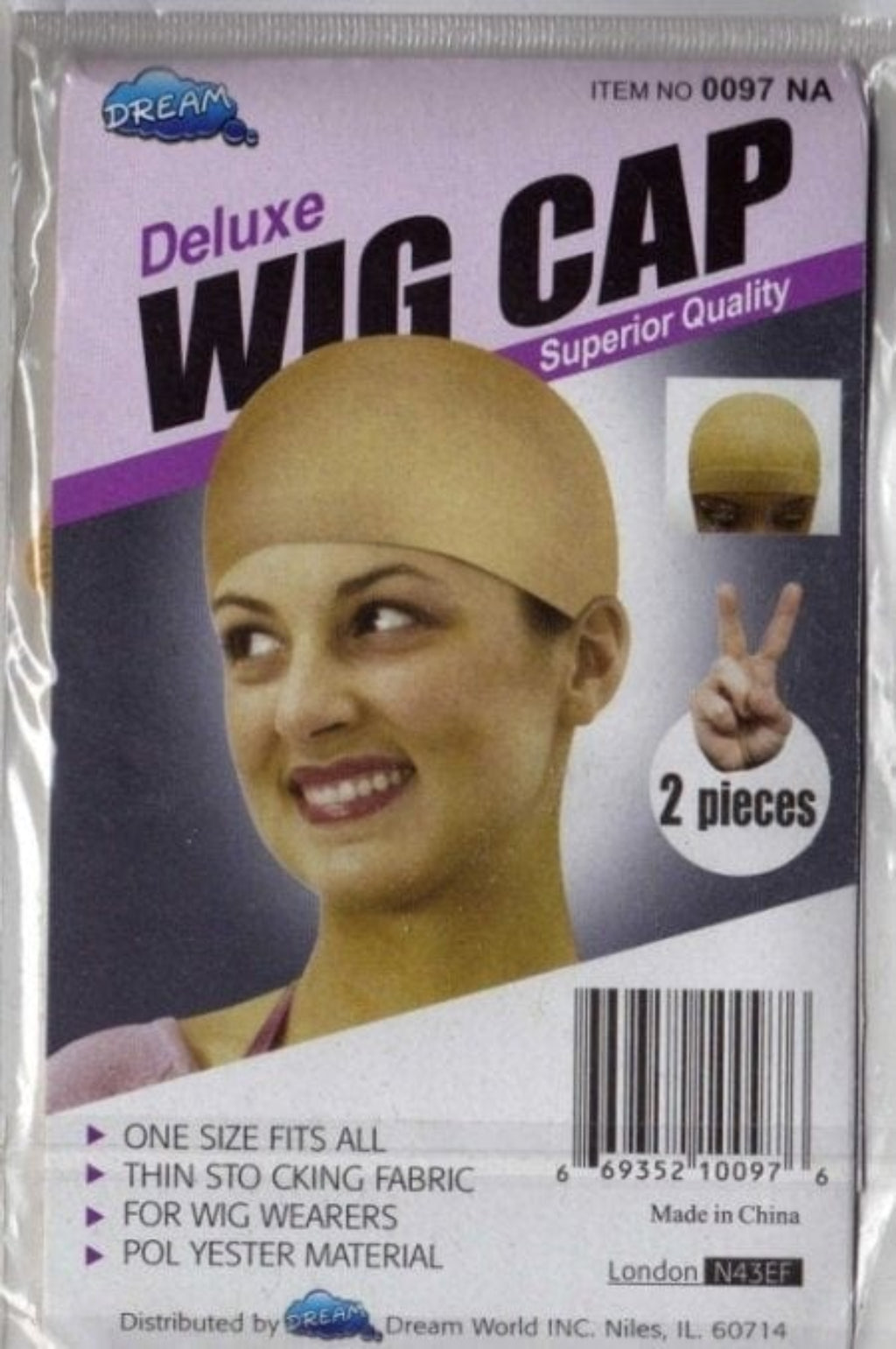 2 x Wig Caps